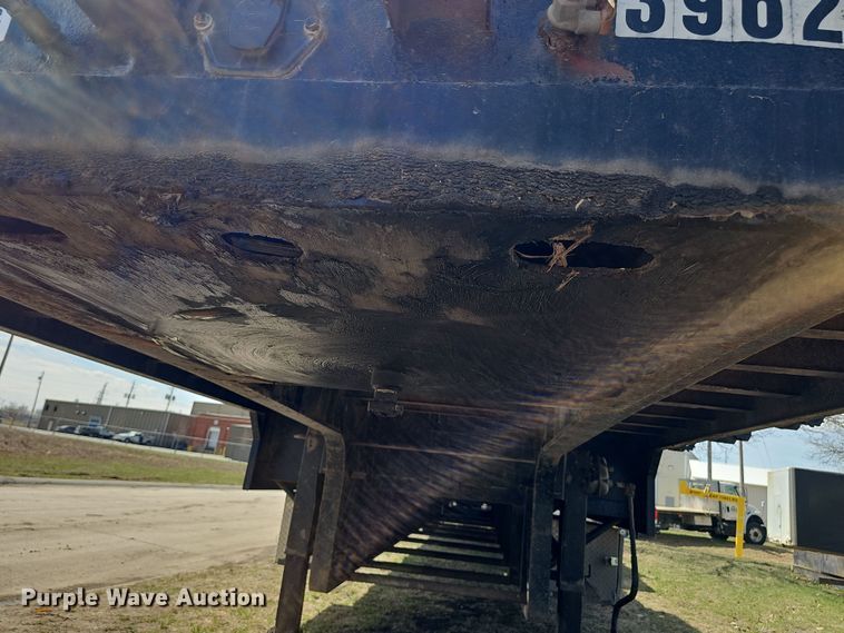 image for item DW3219 1988 Dorsey drop deck equipment trailer