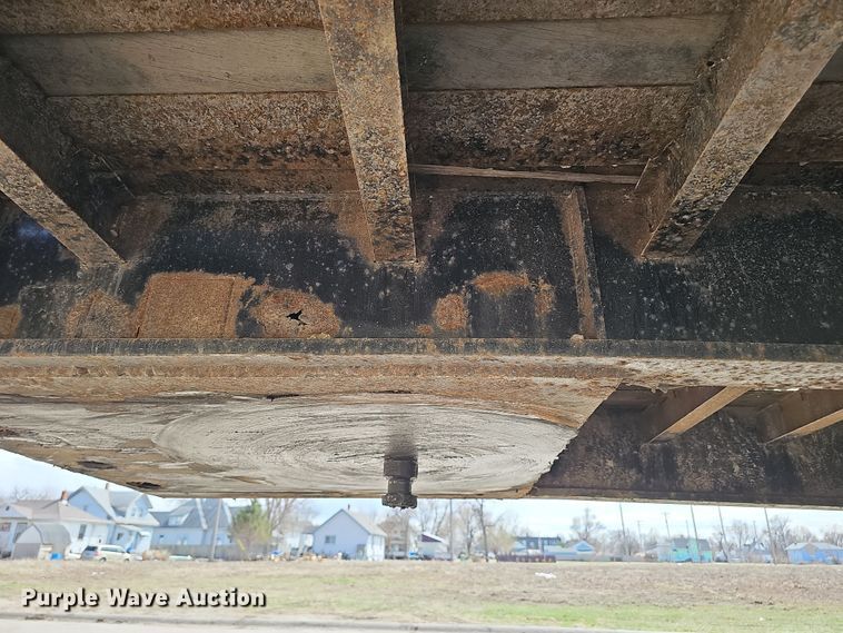 image for item DW3219 1988 Dorsey drop deck equipment trailer