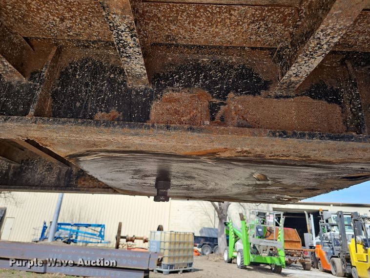 image for item DW3219 1988 Dorsey drop deck equipment trailer