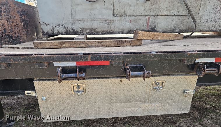 image for item DW3219 1988 Dorsey drop deck equipment trailer
