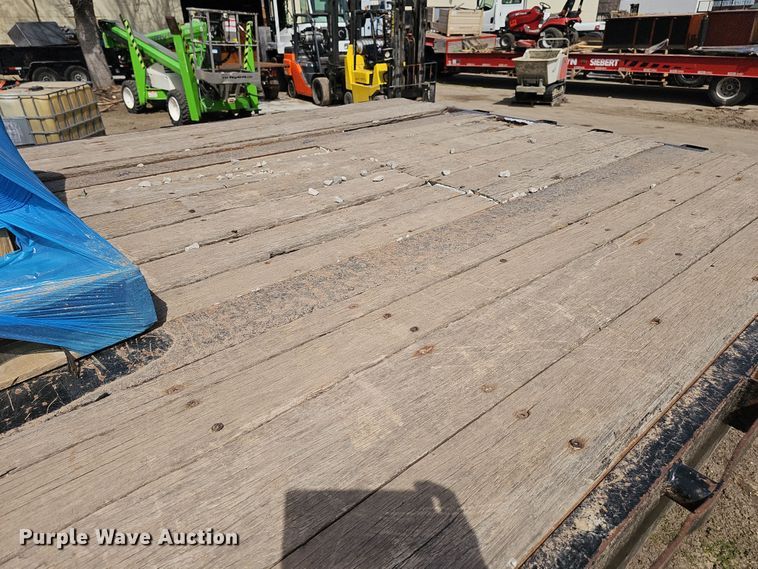 image for item DW3219 1988 Dorsey drop deck equipment trailer