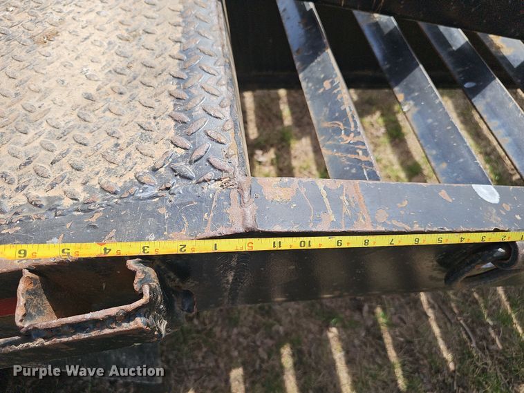 image for item DW3219 1988 Dorsey drop deck equipment trailer