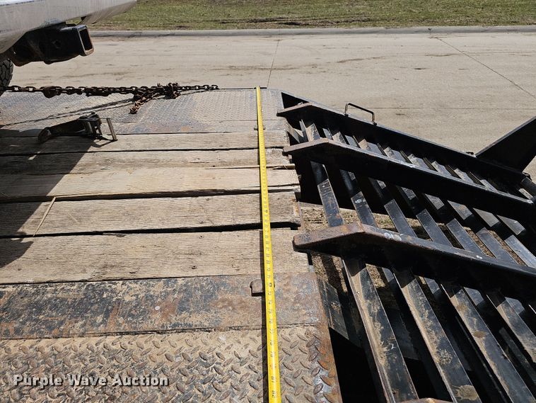 image for item DW3219 1988 Dorsey drop deck equipment trailer