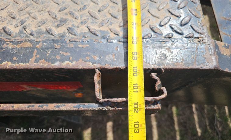 image for item DW3219 1988 Dorsey drop deck equipment trailer