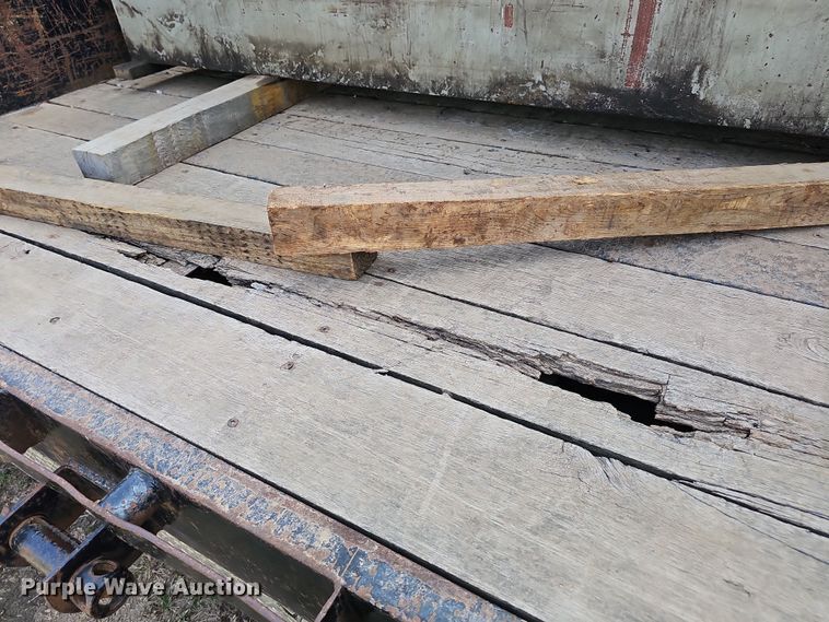 image for item DW3219 1988 Dorsey drop deck equipment trailer