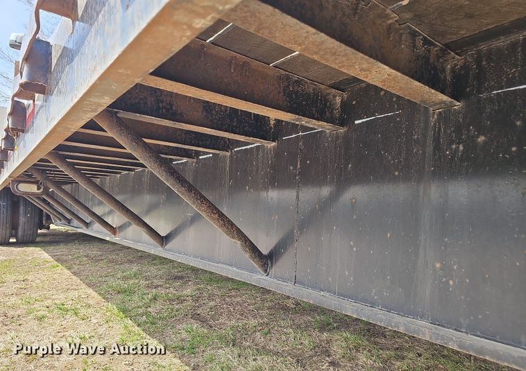 image for item DW3219 1988 Dorsey drop deck equipment trailer