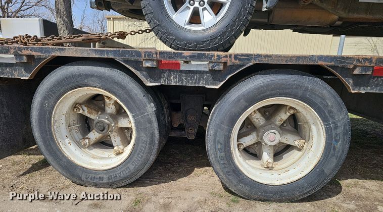 image for item DW3219 1988 Dorsey drop deck equipment trailer