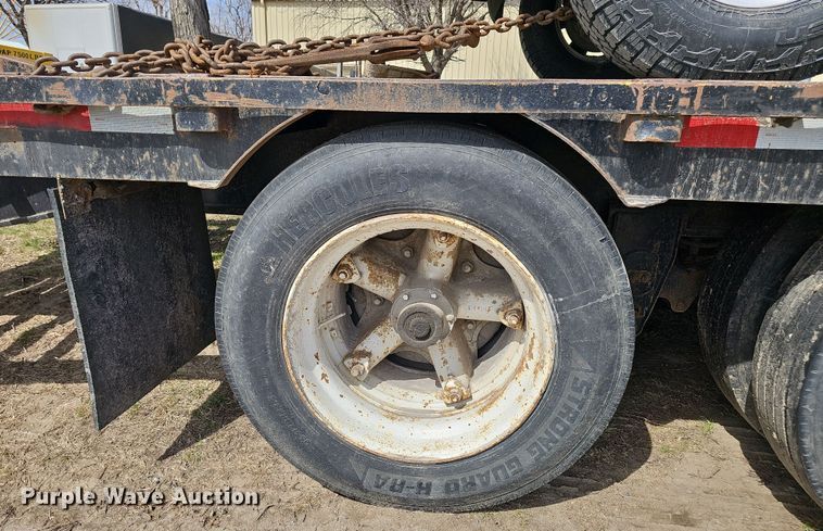 image for item DW3219 1988 Dorsey drop deck equipment trailer