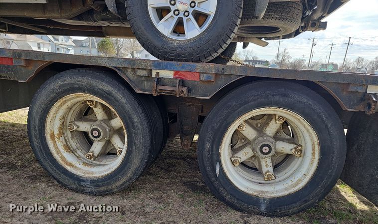 image for item DW3219 1988 Dorsey drop deck equipment trailer