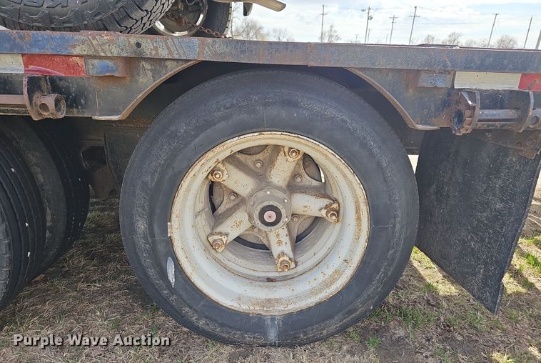 image for item DW3219 1988 Dorsey drop deck equipment trailer