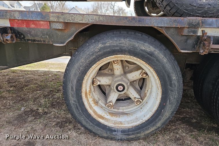 image for item DW3219 1988 Dorsey drop deck equipment trailer