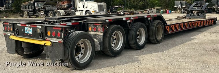 image for item DW5115 2021 Trail King TK110HDC lowboy equipment trailer