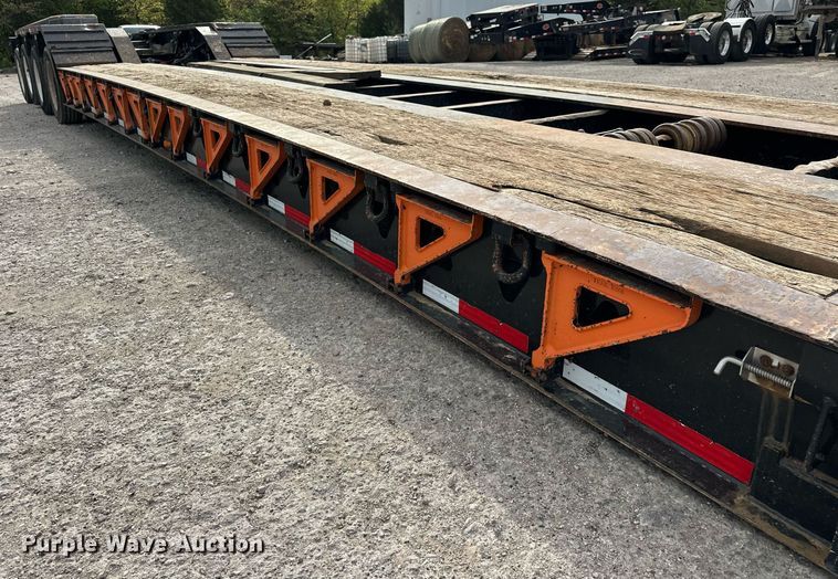 image for item DW5115 2021 Trail King TK110HDC lowboy equipment trailer