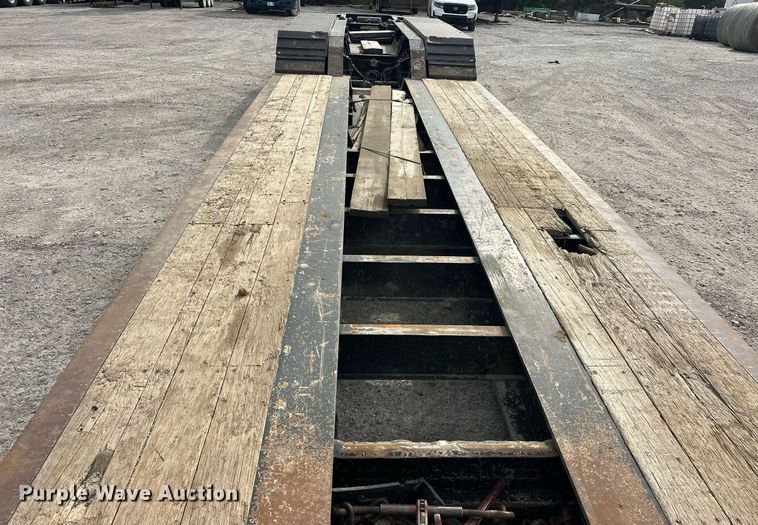 image for item DW5115 2021 Trail King TK110HDC lowboy equipment trailer