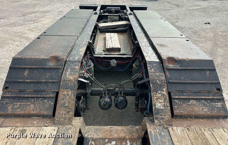 image for item DW5115 2021 Trail King TK110HDC lowboy equipment trailer