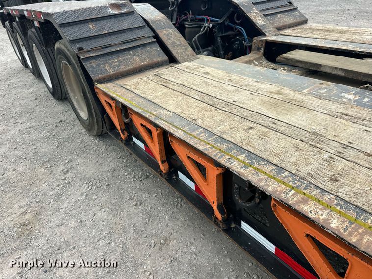 image for item DW5115 2021 Trail King TK110HDC lowboy equipment trailer