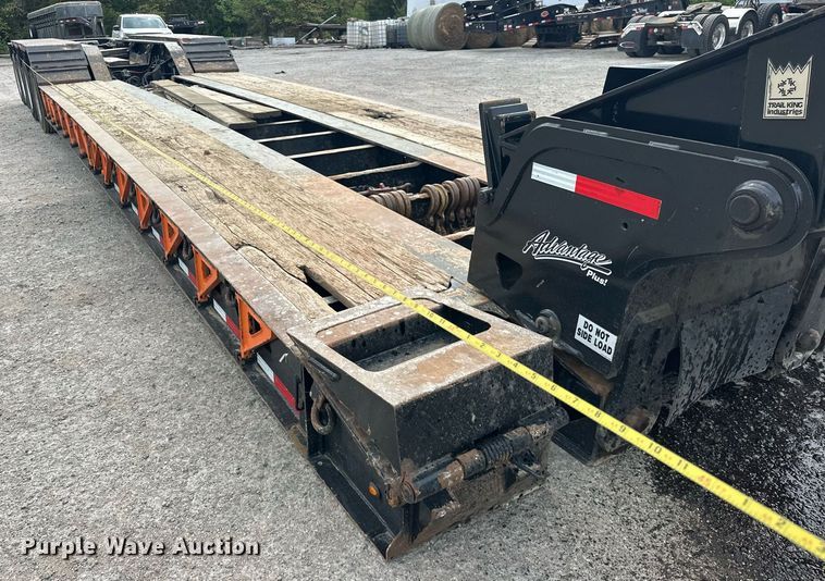 image for item DW5115 2021 Trail King TK110HDC lowboy equipment trailer