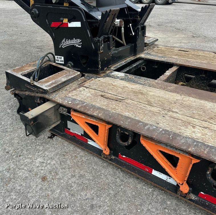 image for item DW5115 2021 Trail King TK110HDC lowboy equipment trailer