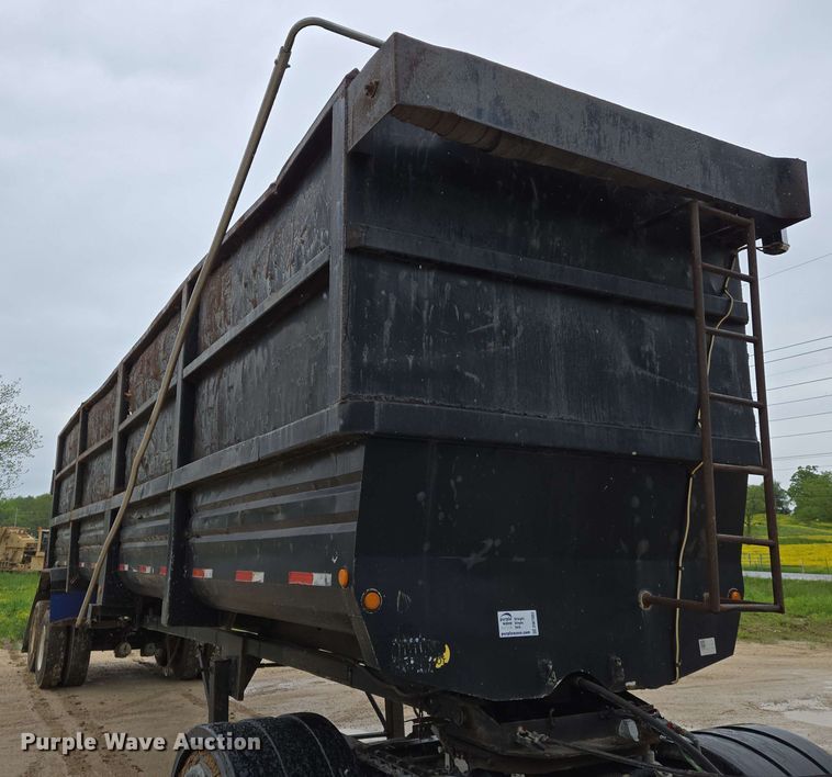 image for item DW7002 1992 Lufkin ULDII-38 end dump trailer