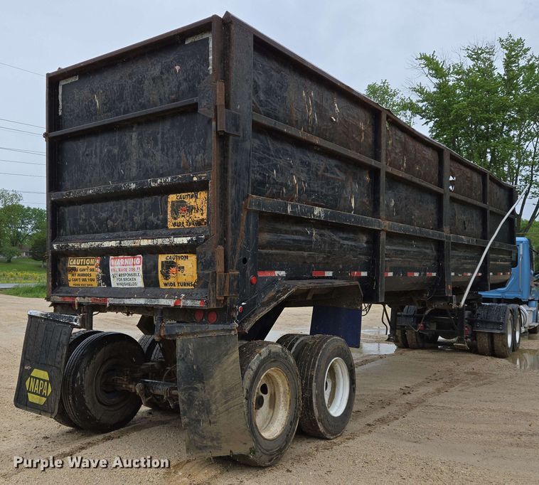 image for item DW7002 1992 Lufkin ULDII-38 end dump trailer