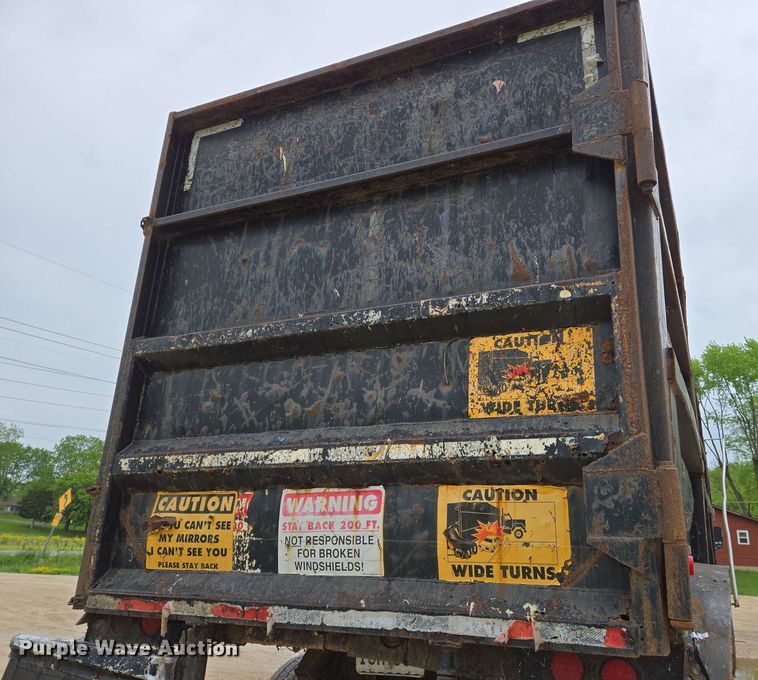 image for item DW7002 1992 Lufkin ULDII-38 end dump trailer