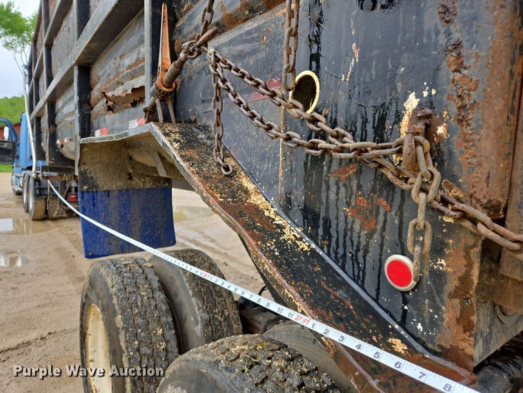 image for item DW7002 1992 Lufkin ULDII-38 end dump trailer