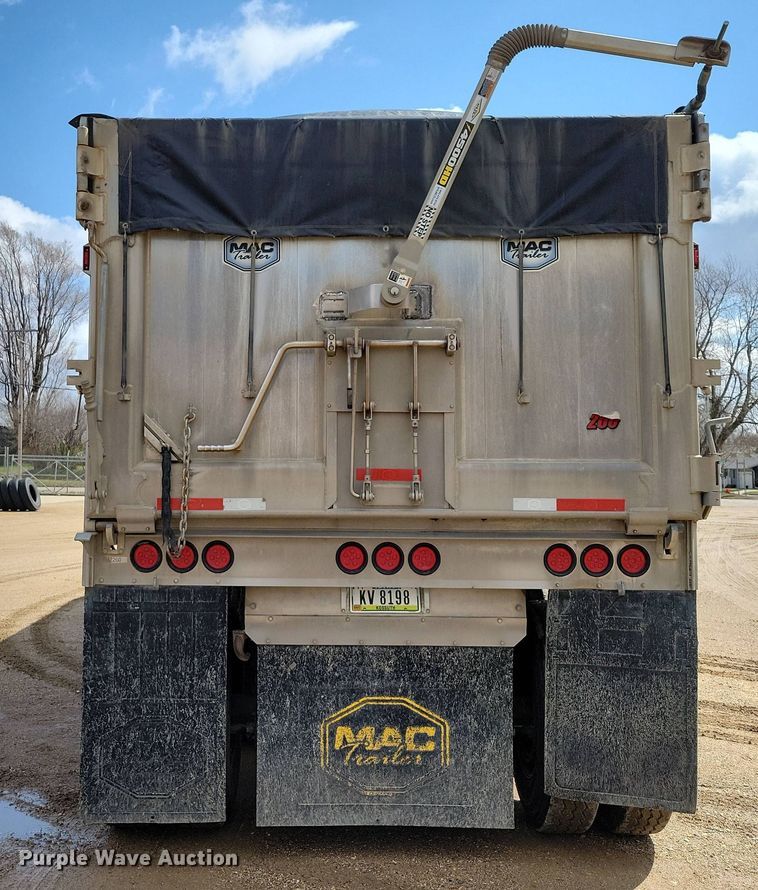 image for item EA2377 2023 Mac Trailer TRAR34AA6002023 end dump trailer