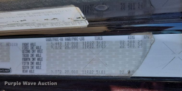 image for item EA2388 2014 Freightliner Coronado semi truck