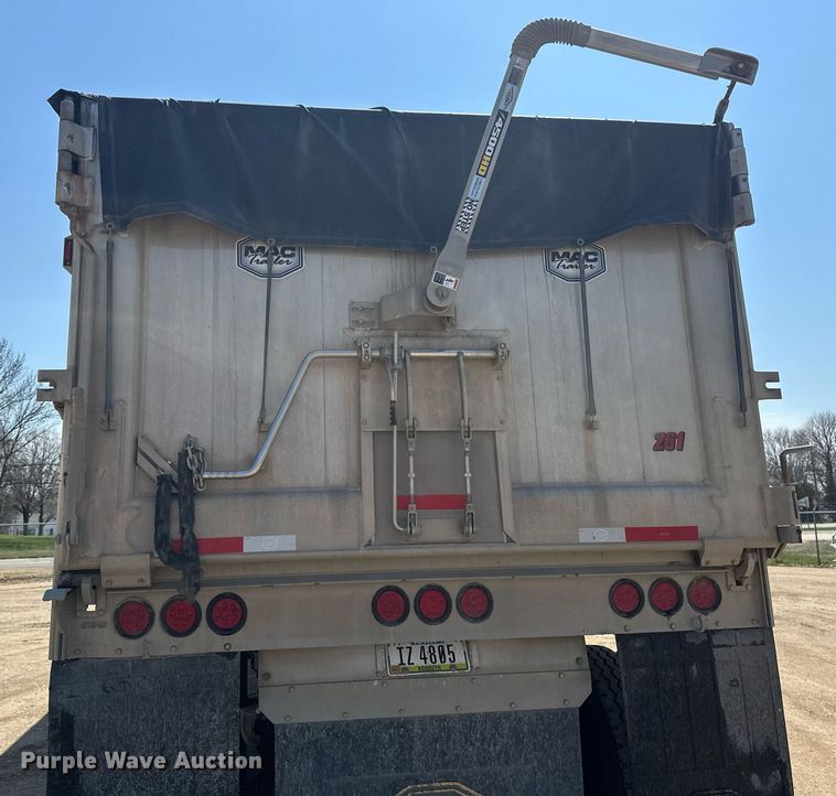 image for item EA2389 2023 Mac Trailer TRAR34AA6002023 end dump trailer