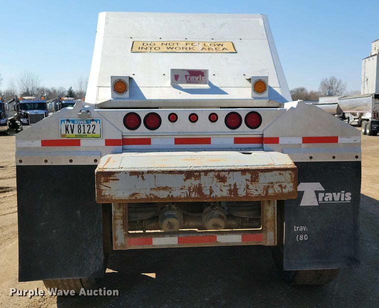 image for item EA2399 2013 Travis bottom dump trailer