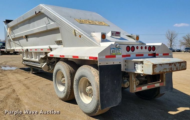 image for item EA2399 2013 Travis bottom dump trailer