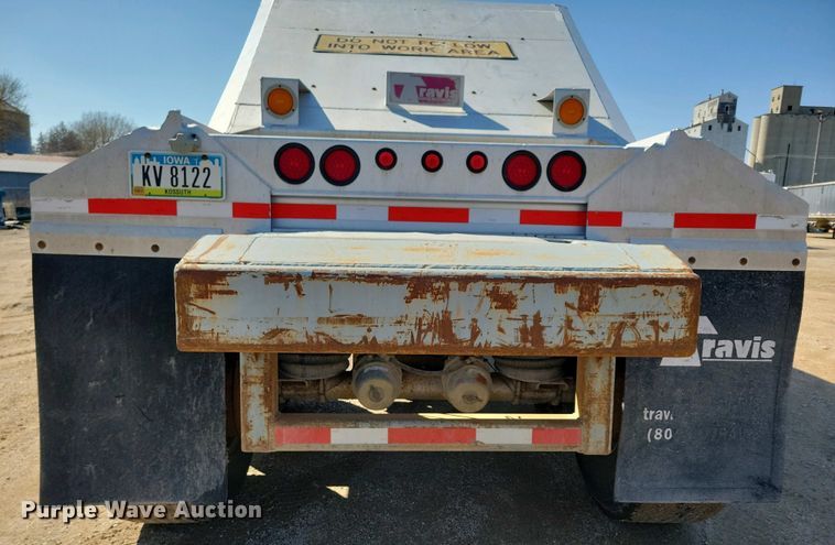 image for item EA2399 2013 Travis bottom dump trailer