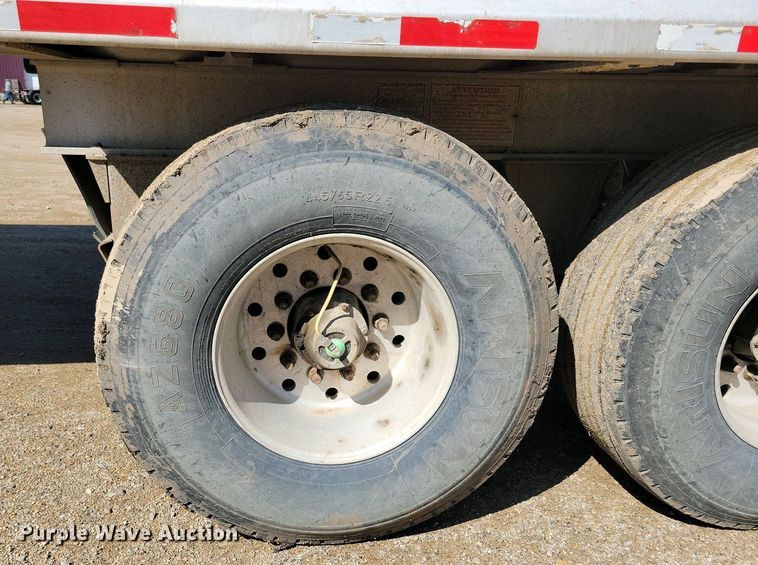 image for item EA2399 2013 Travis bottom dump trailer