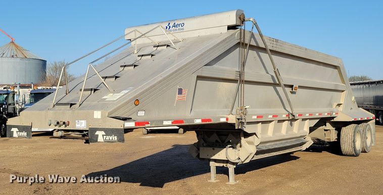 image for item EA2403 2013 Travis bottom dump trailer