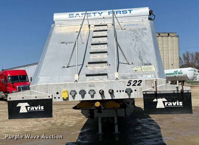 image for item EA2411 2011 Travis  bottom dump trailer