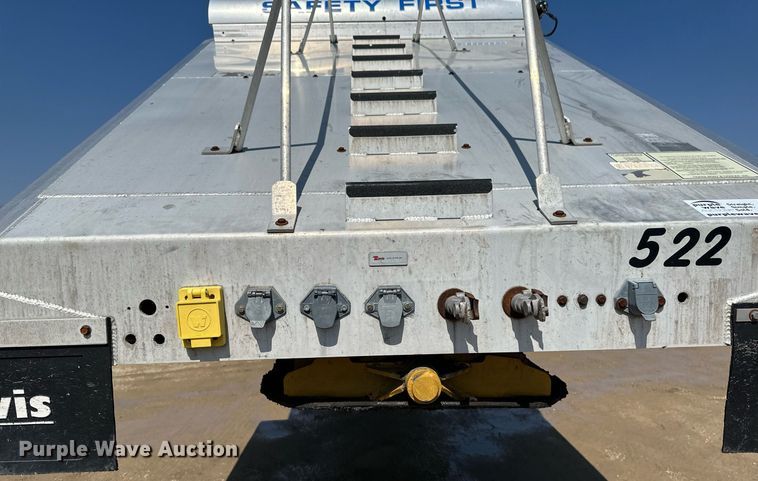 image for item EA2411 2011 Travis  bottom dump trailer