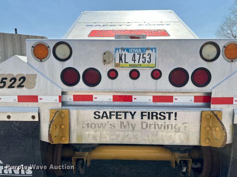 image for item EA2411 2011 Travis  bottom dump trailer