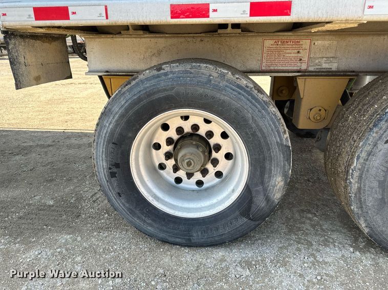 image for item EA2411 2011 Travis  bottom dump trailer