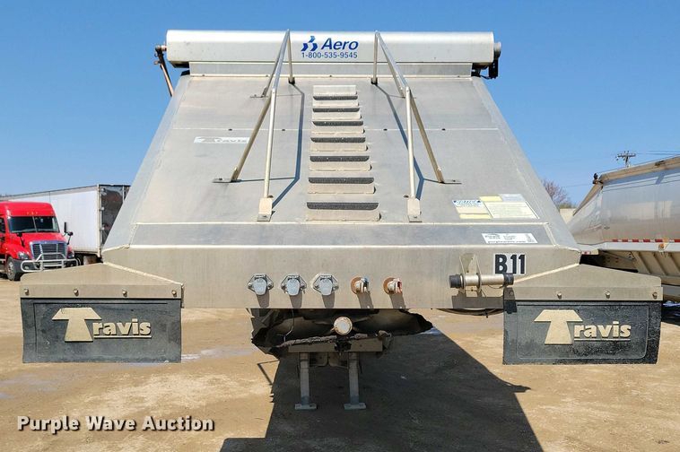 image for item EA2412 2014 Travis bottom dump trailer