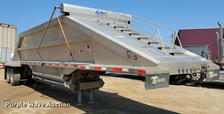 image for item EA2412 2014 Travis bottom dump trailer