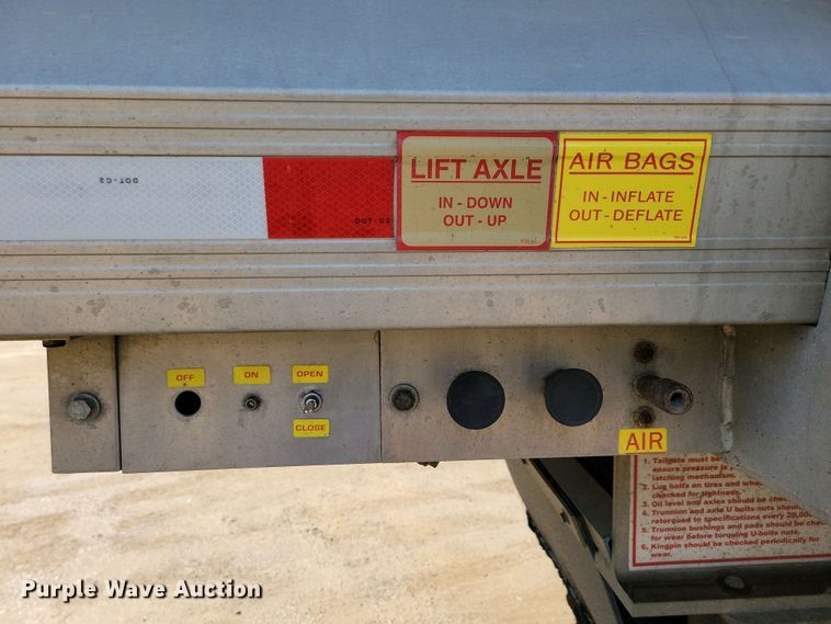 image for item EA2412 2014 Travis bottom dump trailer