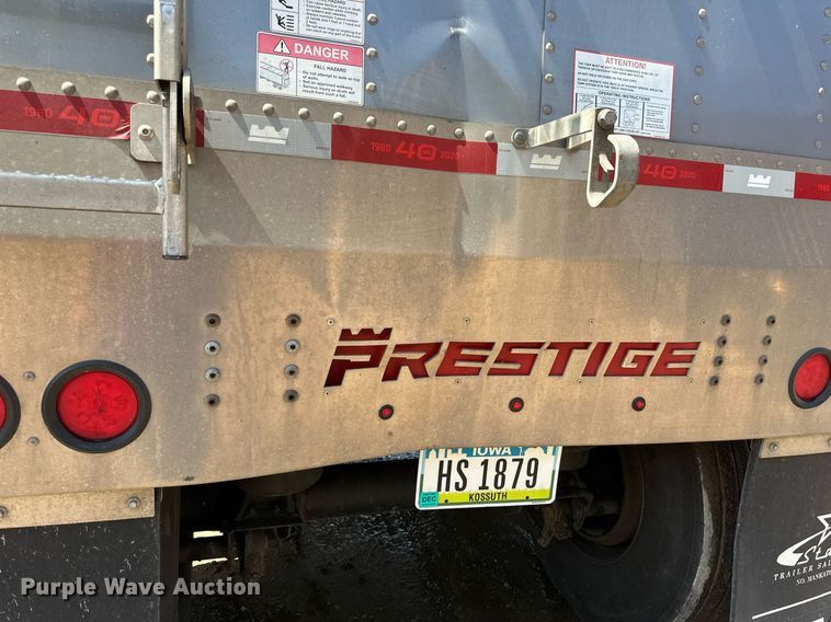image for item EA2416 2021 Prestige grain trailer