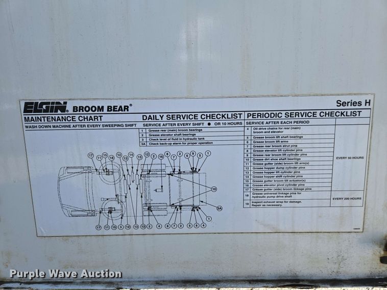 image for item EC0978 2010 Freightliner Business Class M2 street sweeper truck