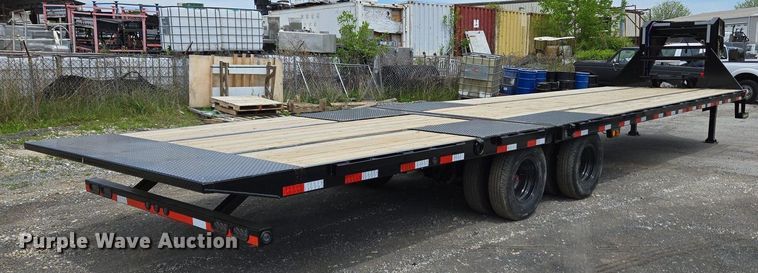 image for item EC4188 2025 Load Trail hydraulic tail equipment trailer