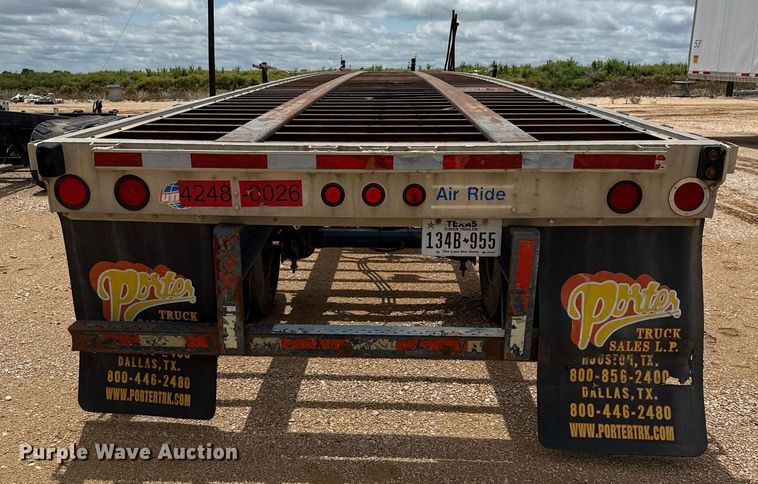 image for item ED5625 2003 Utility Trailer FS2CHA flatbed trailer