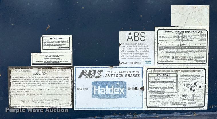 image for item ED5625 2003 Utility Trailer FS2CHA flatbed trailer