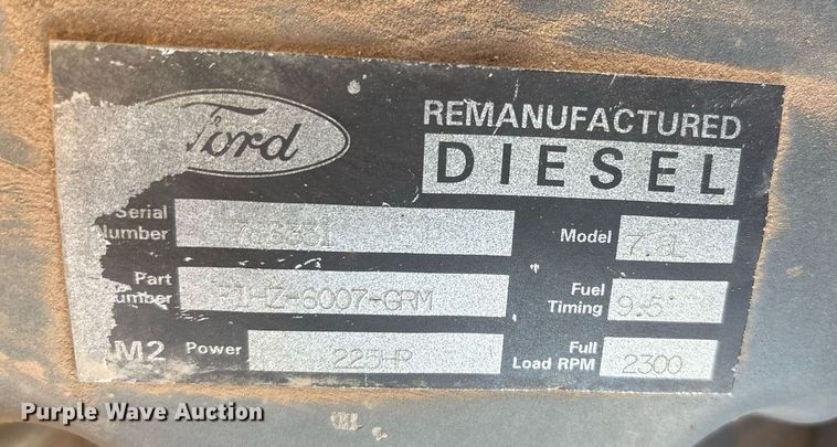 image for item EF3027 1987 Ford LN8000 semi truck