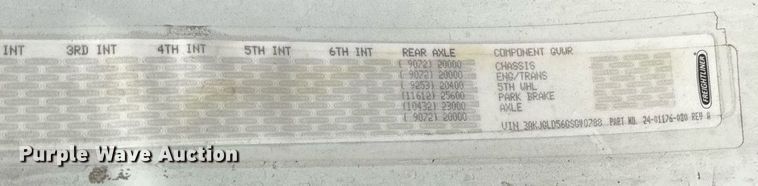 image for item EG6353 2016 Freightliner Cascadia semi truck