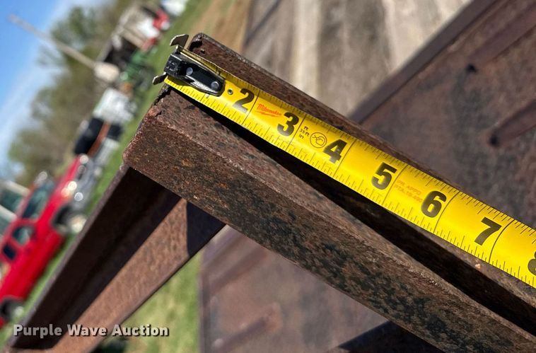 image for item EG6394 1995 Oklahoma Gooseneck equipment trailer