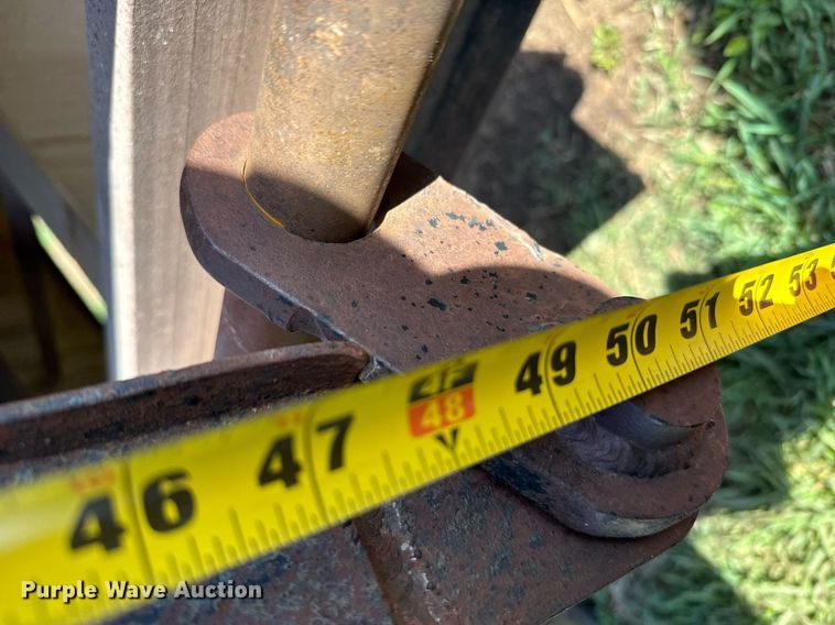 image for item EG6394 1995 Oklahoma Gooseneck equipment trailer